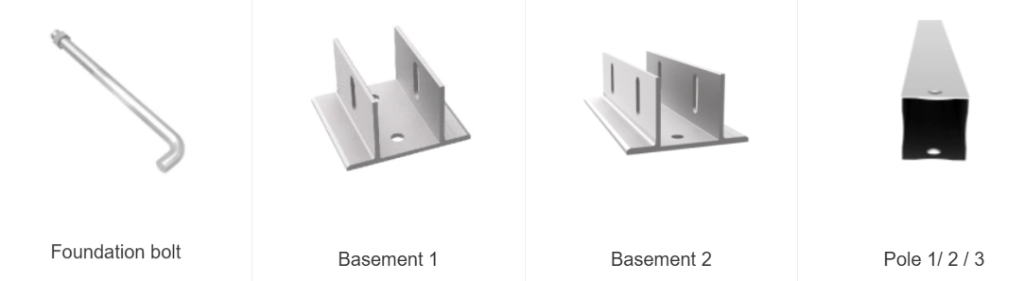 Tripsolar Aluminum Solar Carport Mounting System