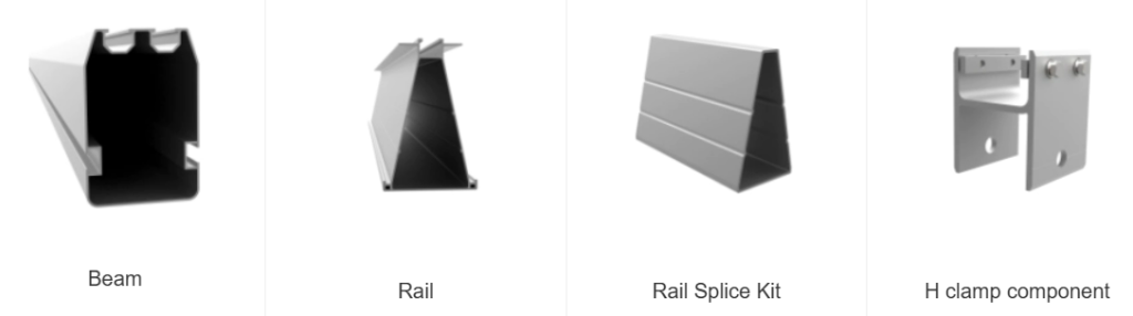 Tripsolar Aluminum Solar Carport Mounting System