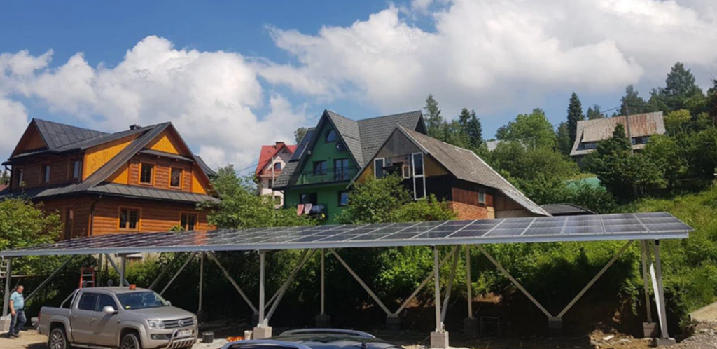 Tripsolar Aluminum Solar Carport Mounting System
