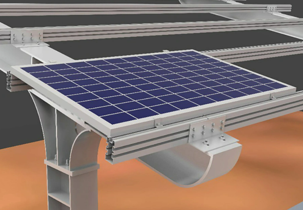 Tripsolar Steel Solar Carport Mounting System