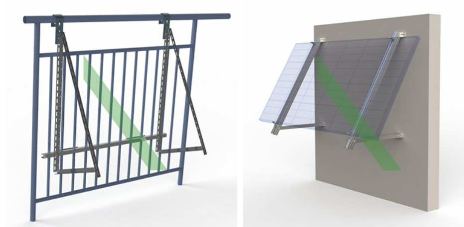 Home Balcony Solar Mounting System