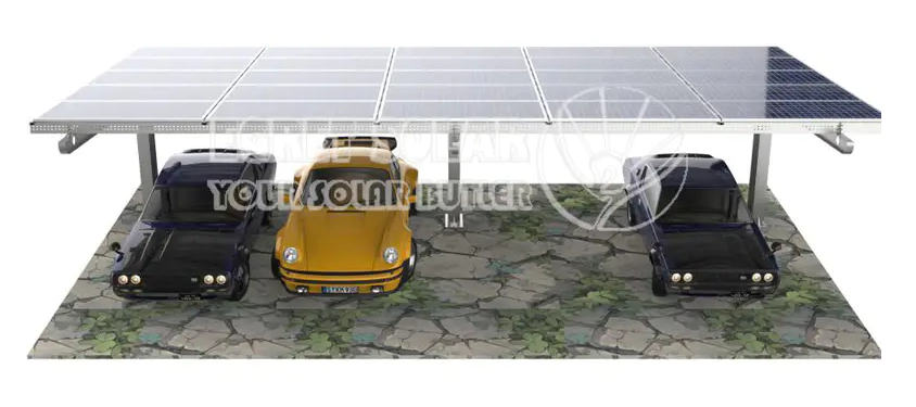 Single Post Solar Carport System | Space-Saving, Durable, and Efficient