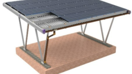 Solar Car Shed Installation Structure – Waterproof & Windproof