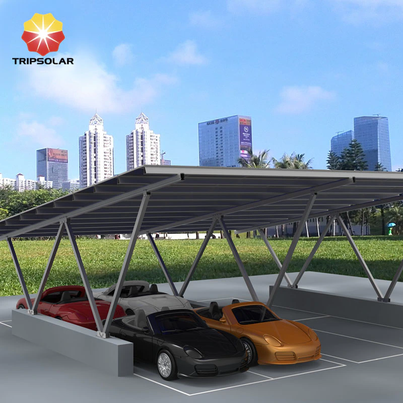 Steel Solar Carport Mounting