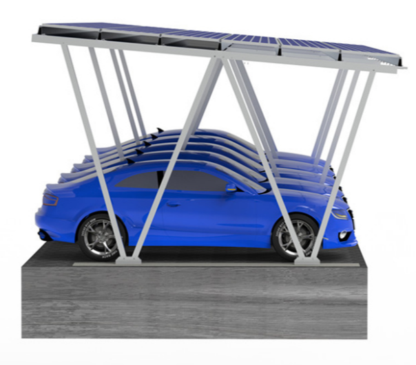 Solar Car Parking Carport Structure Mount