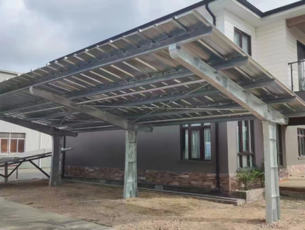 AS Steel Solar Carport Ground Mounts