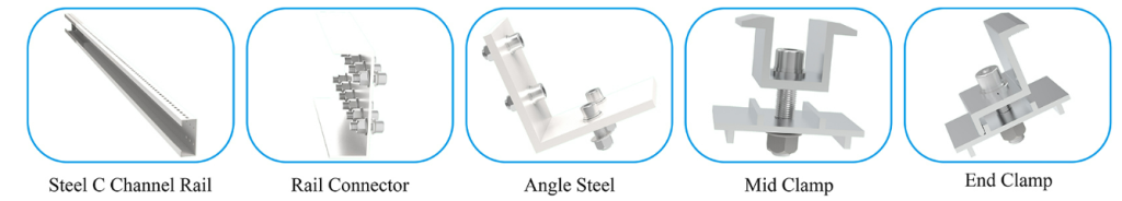 Carport Steel Structures Solar System