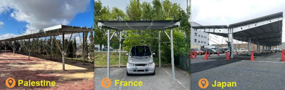 Tailored Waterproof Black Aluminum Solar Carport Solutions