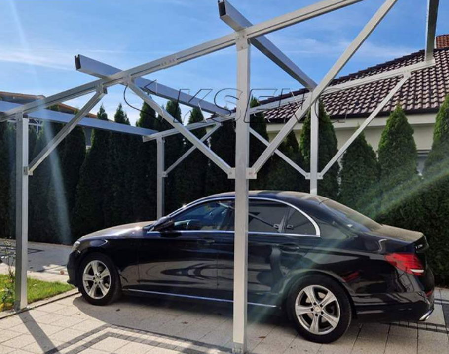 Residential Modern Design PV Solar Carport Mounting System