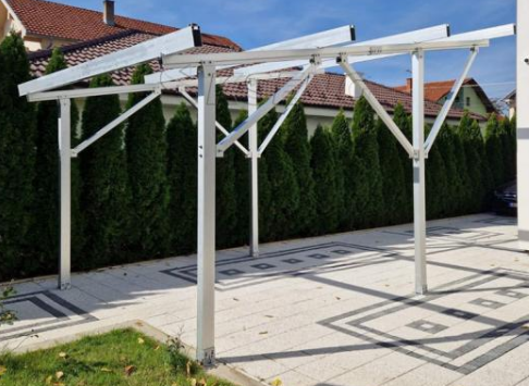 Residential Modern Design PV Solar Carport Mounting System