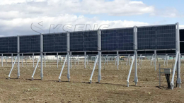 Vertical Structures Solar Farm Racking System for Solar Panels