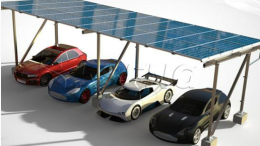 Waterproof Aluminum Brackets for Solar Carports – N-Type Racking System