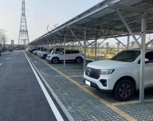 Waterproof Commercial Aluminum Solar Carport