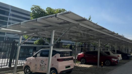 Waterproof Commercial Aluminum Solar Carport
