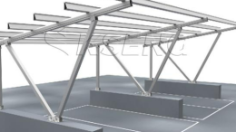 Customizable Aluminum Alloy Solar Carport Mounting Solution