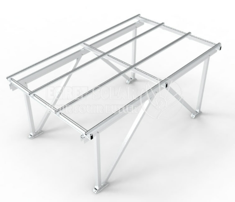 Waterproofing Carport Solar Mounting System with Aluminum Structure