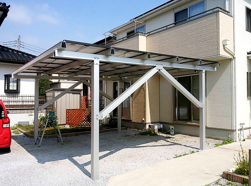 Customizable Aluminum Alloy Solar Carport Mounting