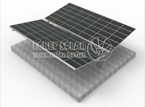 Carbon Steel Solar Carport Mounting System for Metal and Flat Roofs