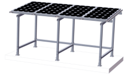 BS-01 BIPV AL Waterproof Bicycle Mounting System