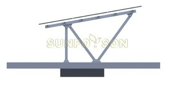 SFS-CP-05 Solar Carport Mounting Structure | Durable Aluminum PV Mount with “N” Type Design