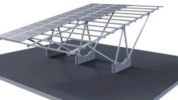 SFS-CP-03 Solar Carport Mounting System | Waterproof Aluminum PV Structure for Versatile Parking Applications