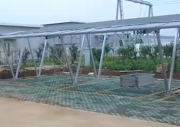 SFS-CP-03 Solar Carport Mounting System | Waterproof Aluminum PV Structure for Versatile Parking Applications