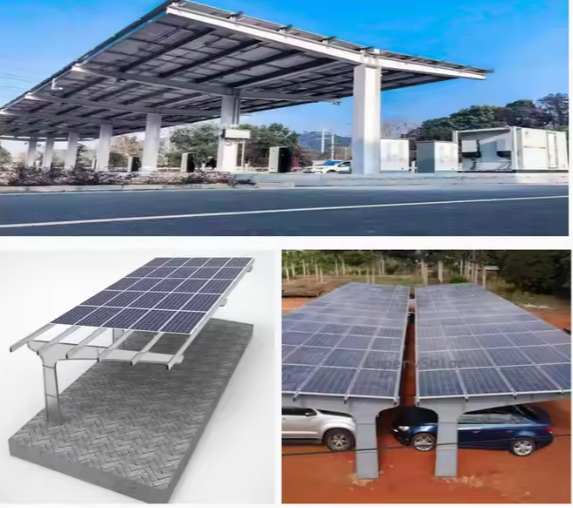 Heavy-Duty Solar Carport Mounting System