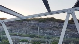 Sistema de montaje solar para cochera AS