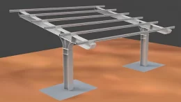 Steel Solar Carport Mounting